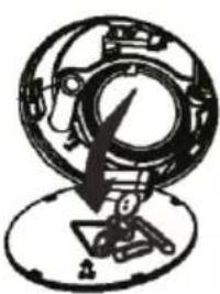 Mechanical device with a dial and lever mechanism (no visible text or symbols)