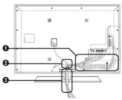 SAMSUNG UN55B8000XM - Preparação antes de instalar o suporte na parede - 2