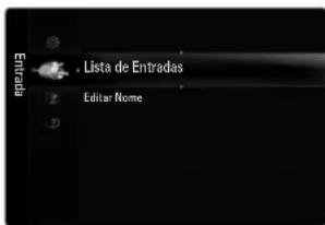 . Lista de Entradas Editar: Nome