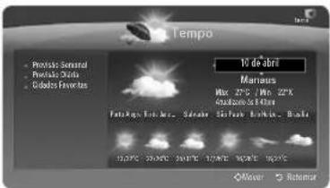 Tempo - Provisão Semanal - Provisão Diaha - Cidades Inventuras 10 de abril Marinas Max: 27°C / Min: 22'X dualhamento da Divida Fata: 100% (Min: 25%) (Durado): 300% Sensidade: 100% (Min: 25%) (Durado): 300% Atuarial: 100% (Min: 25%) (Durado): 300% Atuarial: 100% (Min: 25%) (Durado): 300% Atuarial: 10…
