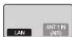 SAMSUNG UN55B8000XM - É possível conectar a porta de LAN e a TV diretamente, dependendo do status da sua rede. - 2