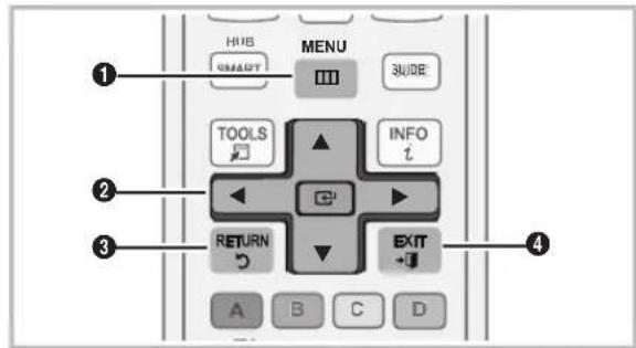 HUB COMMAND MENU 3UDB TOOLS INFO 1 RETURN EXIT A B C D ① ② ③ ④