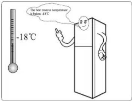 -18°C La meilleure température de réserve est inférieure à -18°C