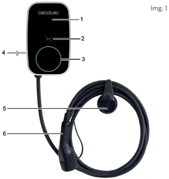 CECOTEC Pitstop Smart 11 Kw - PIÈCES ET COMPOSANTS - 1