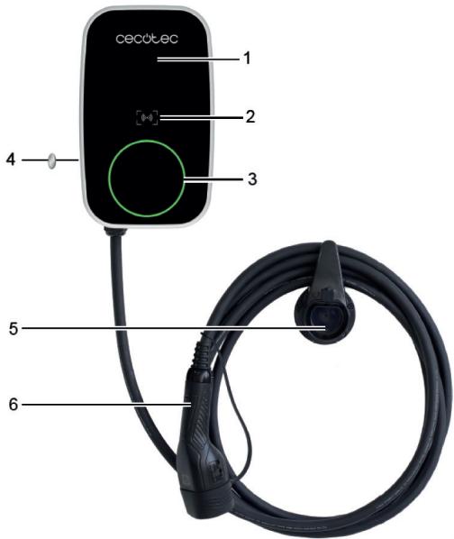 CECOTEC Pitstop Smart 74 Kw - SOUČÁSTI A KOMPONENTY - 1
