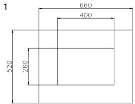 CECOTEC Ready Warm 3500 Curved Flames - Kit di installazione a parete - 1