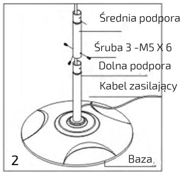 CECOTEC Ready Warm 8100 Power Quartz - Montaż stojaka - 2