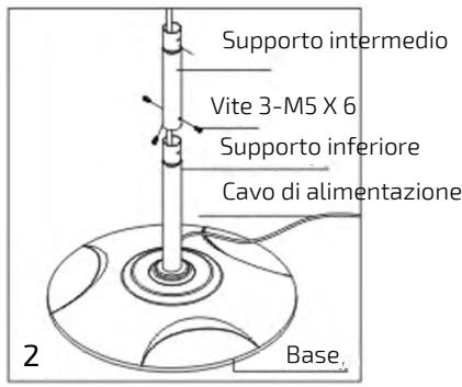 CECOTEC Ready Warm 8100 Power Quartz - Montaggio del supporto - 2
