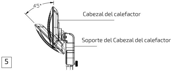 CECOTEC Ready Warm 8100 Power Quartz - Montaje del soporte - 5