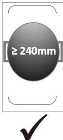 [≥240mm] ✓