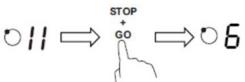 Klarstein Delicatessa Prime 4 Feux - Using the pause function (STOP + GO) - 3
