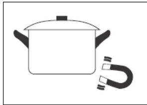 Simple line drawing of a cooking pot with a U-shaped tube attached (no text or symbols)