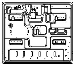 Pure electrical circuit lines without any symbols
