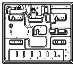 Pure electrical circuit lines without any symbols