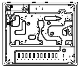 Pure electrical circuit lines without any symbols
