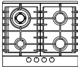 Pure technical line drawing of a mechanical or electrical component grid without any text, numbers, or symbols
