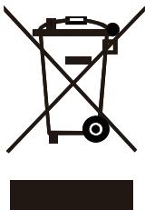 Symbol of a trash bin with no text or labels, featuring a crossed-out wheel and diagonal lines (no text or numbers present)