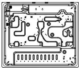 Pure electrical circuit lines without any symbols