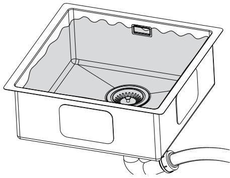 Klarstein TitanSteel Küchenspüle 45x39cm kratzfest - CHECK SEALING PERFORMANCE AND CLEAN - 2
