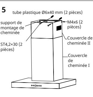 Klarstein Vapura - Installation de la hotte - 5