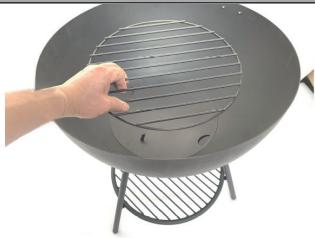Blumfeldt Fireball Debout Brasero - ZUSAMMENBAU - 7