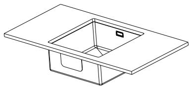 Klarstein TitanSteel Küchenspüle 45x55cm kratzfest - INSTALLAZIONE DELLA SOTTOSTRUTTURA - 1