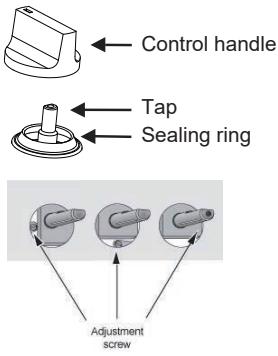 Klarstein Victoria Chef - Adjustment of minimum level of the flame - 1