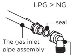 Klarstein Victoria Chef - Gas connection - 2