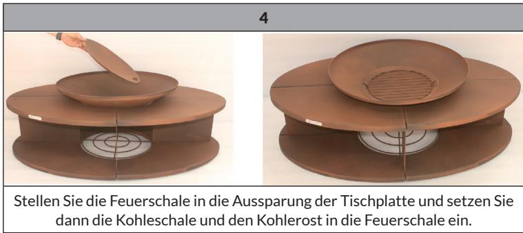 Blumfeldt Firebowl Ebeko 3-en-1 Fonction - ZUSAMMENBAU - 4