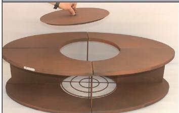 Blumfeldt Firebowl Ebeko 3-en-1 Fonction - ZUSAMMENBAU - 6
