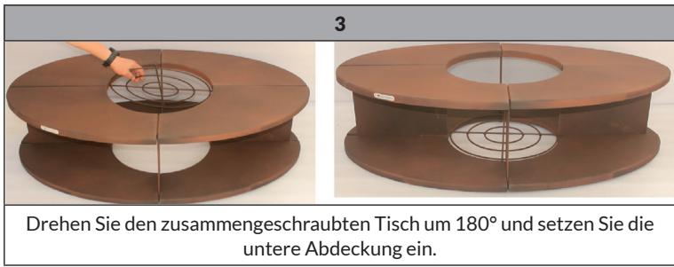 Blumfeldt Firebowl Ebeko 3-en-1 Fonction - ZUSAMMENBAU - 3