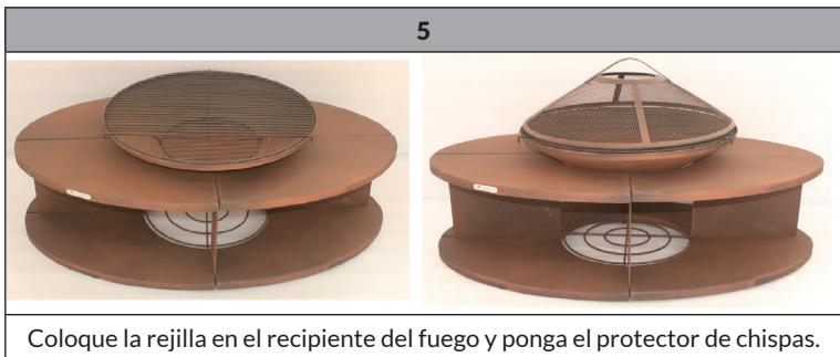 Blumfeldt Firebowl Ebeko 3-en-1 Fonction - MONTAJE - 5