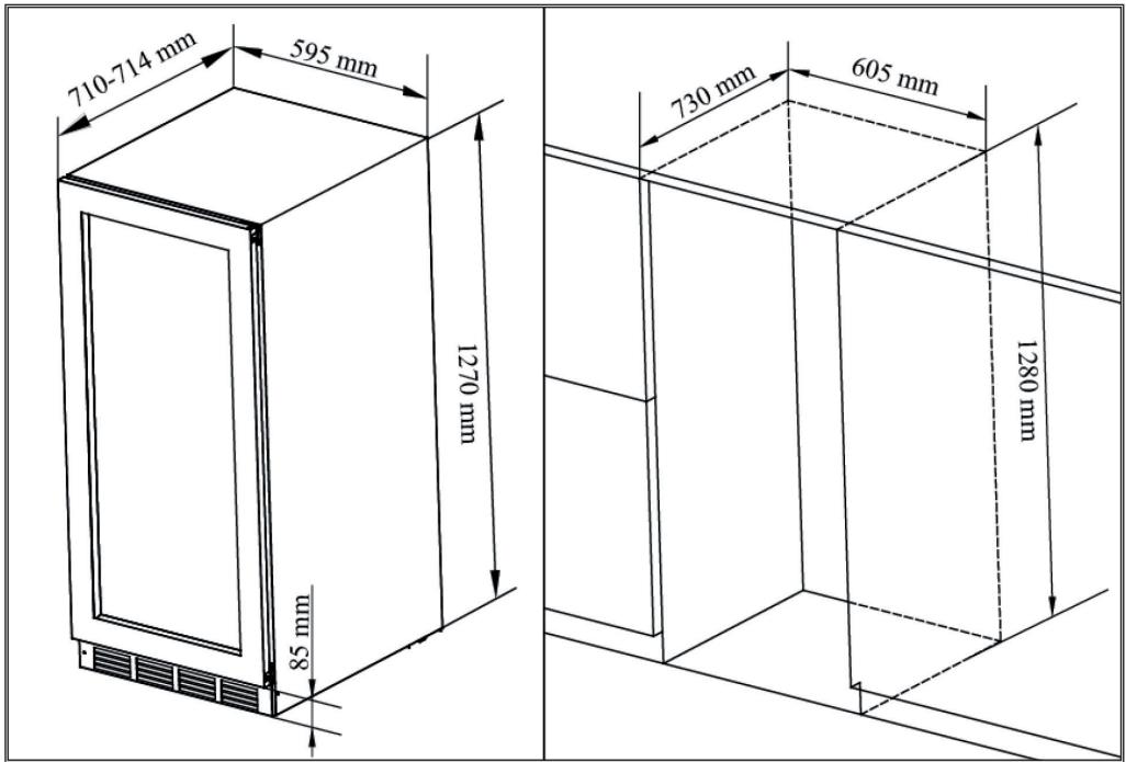 Klarstein Steakhouse Pro 233 - Installationsdiagramm - 1