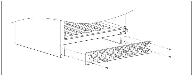 Klarstein Steakhouse Pro 233 - Installation of the ventilation grid - 1