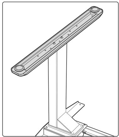 OneConcept Multidesk Comfort - Montaje de las columnas elevadoras - 3