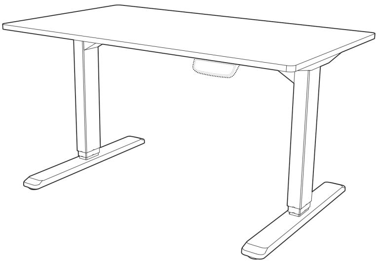 OneConcept Multidesk Comfort - Montage du plateau de table - 7