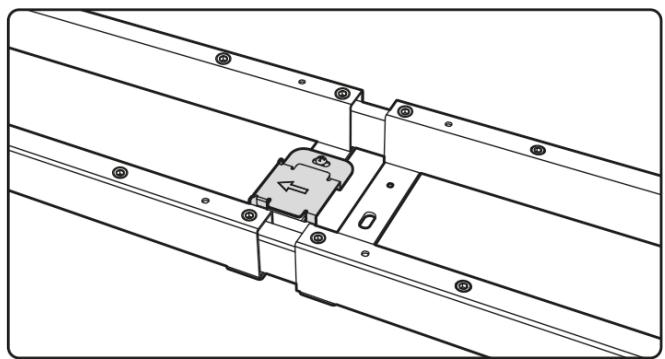 OneConcept Multidesk Comfort - Montaje de la placa de montaje - 2