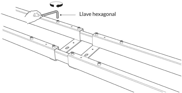 OneConcept Multidesk Comfort - Perforar los agujeros de montaje - 3