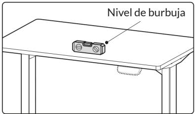 OneConcept Multidesk Comfort - Montaje de la guía de cable - 9