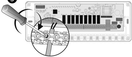 DELTA DORE Delta 8000 - Fixation et raccordement du boîtier technique - 3