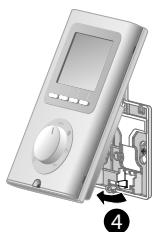 DELTA DORE Delta 8000 - Fixation et raccordement du thermostat Bus Delta 8000 TAP - 4