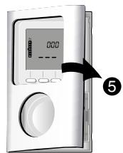 DELTA DORE Delta 8000 - Fixation du thermostat radio Delta 8000 TAP et/ou du programmateur Delta 8000 Master - 3