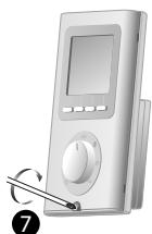 DELTA DORE Delta 8000 - Fixation et raccordement du thermostat Bus Delta 8000 TAP - 7