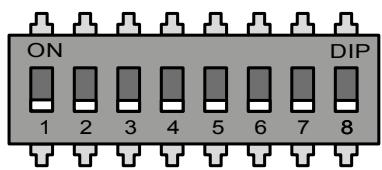 DELTA DORE Delta 8000 - Paramétrage des switches du boitier technique - 1
