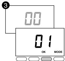 DELTA DORE DELTA 8000 TA RF - 2/ ASSOCIATION OF THE WIRELESS ROOM THERMOSTAT WITH THE GATEWAY - 3