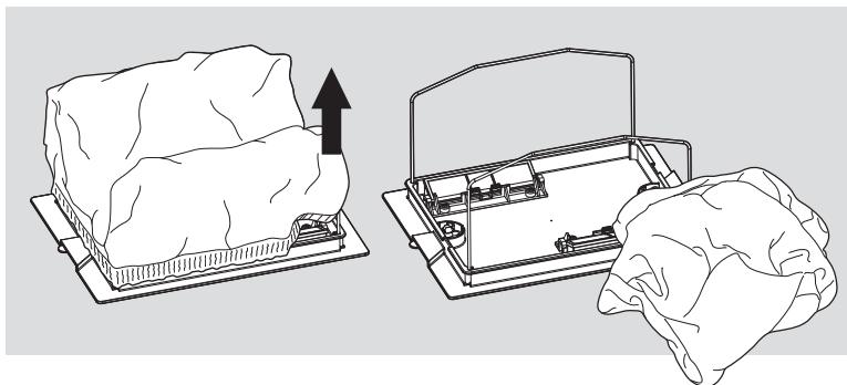 MAYTRONICS Classic 4-UNI - Rimozione e pulizia del sacchetto filtrante - 4