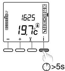 DELTA DORE Delta 8000 TAP Bus - 5/ Locking down settings - 1