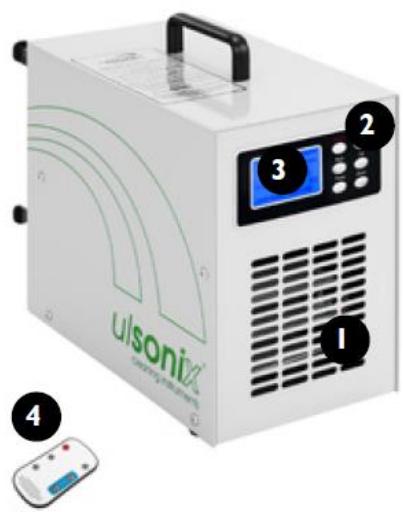 Ulsonix AIRCLEAN 20G - Περιγραφή συσκευής - 1