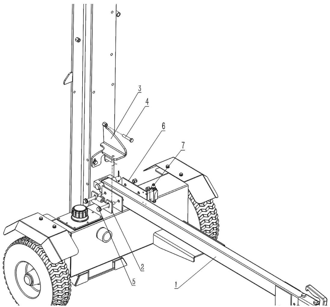 Hillvert HT-GLS-01 - Conexión del tanque: - 1