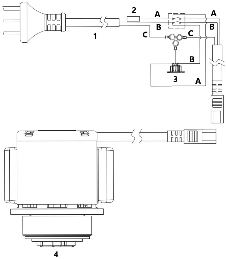 Ulsonix TOPCLEAN 1800PRO+ - Ηλεκτρικό διάγραμμα - 1
